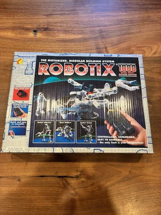 Robotix 1000 (Set 98100), Motorized Models, Age 7+, COLLECTIBLE‎