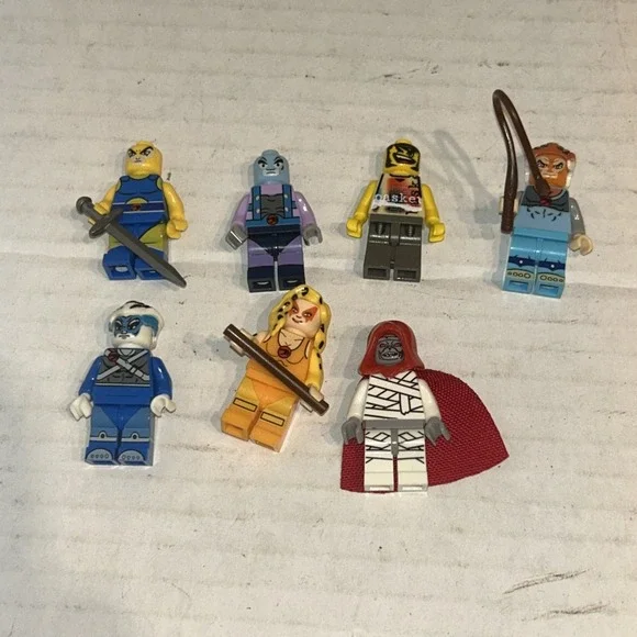 ThunderCats Custom Minifigures Lot With‎ Lion-O Mummra And Others D3