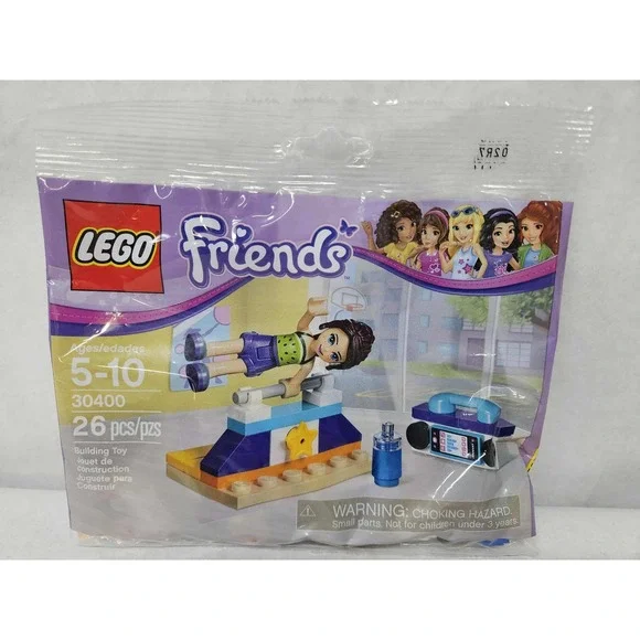 LEGO Friends Building Toy 30400 Mia's Gymnastics Cube 26 Pieces Stocking Stuffer