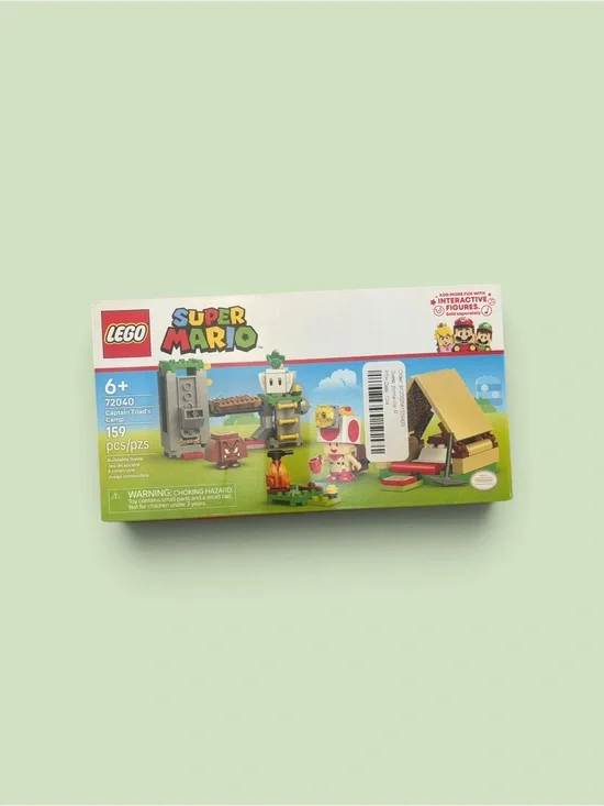 LEGO Super Mario Captain Toad's Camp Playset - Green, Tan, Red