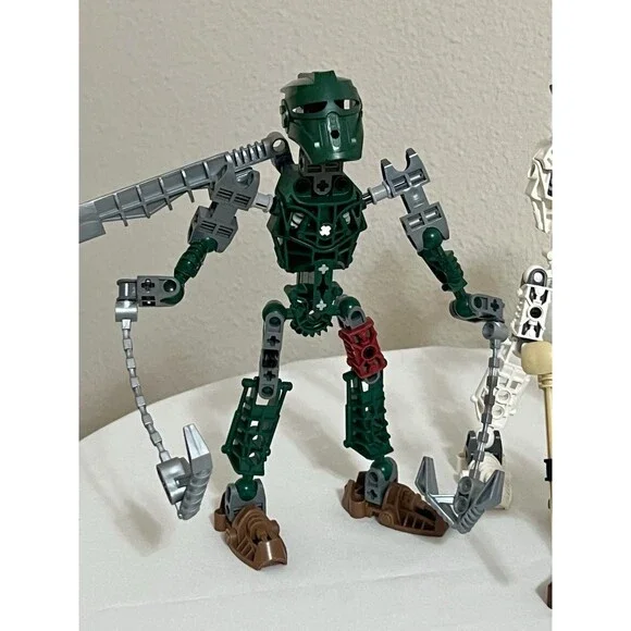 LEGO Bionicle Buildable Characters Lot - Incomplete For Parts/Pieces Vintage