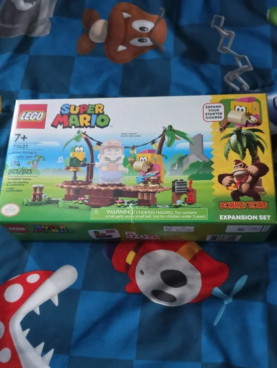Lego Super Mario Donkey Kong Jungle Expansion Set - Green/Brown