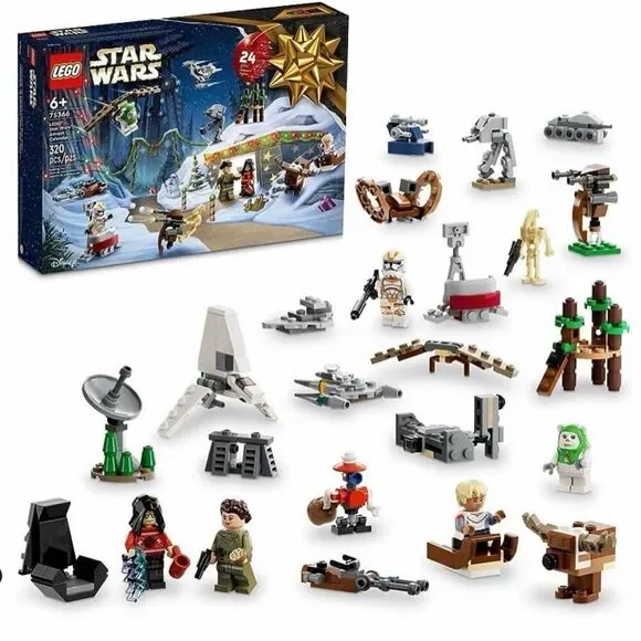 LEGO Star Wars Advent Calendar 75366 NEW IN BOX 320 pcs/pzs Disney Toys
