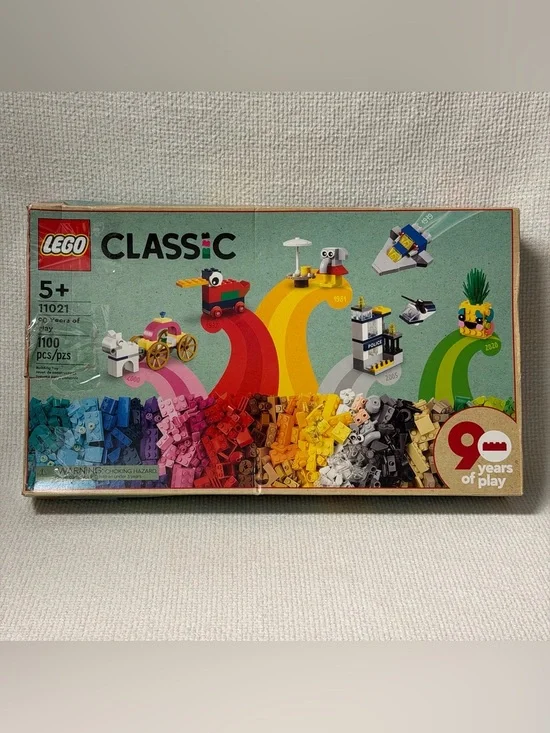 LEGO 11021 Classic 90 Years of Play Set Retired