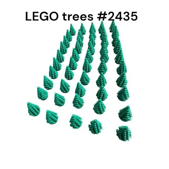 LEGO Trees evergreen Genuine LEGO #2435 50 in lot