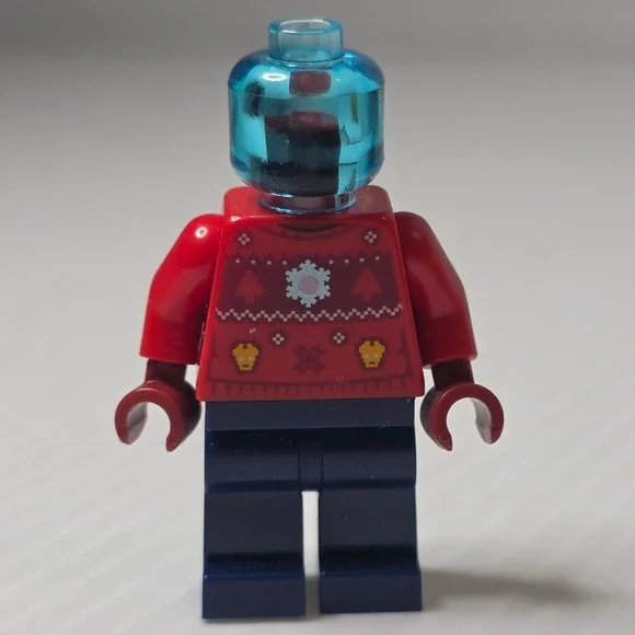LEGO Minifigure Small‎ Red Excellent Tony Stark Christmas Sweater sh650