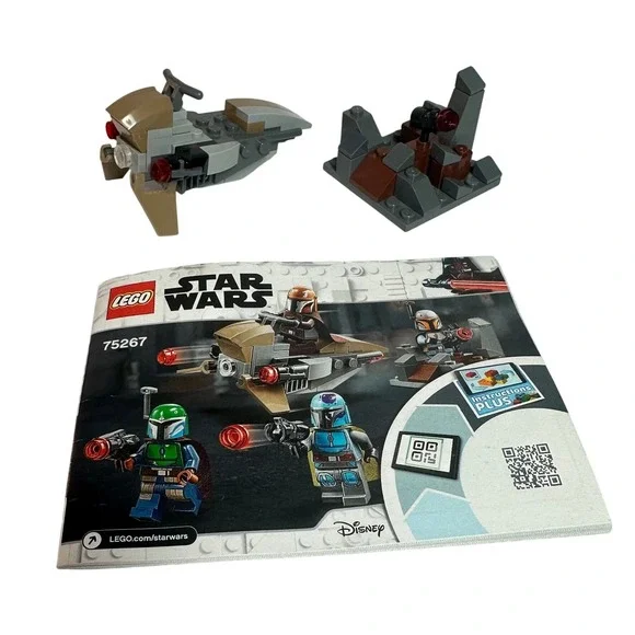 Lego Star‎ Wars 75267 Mandalorian Battle Pack Retired Speeder Bike No Mini Figs