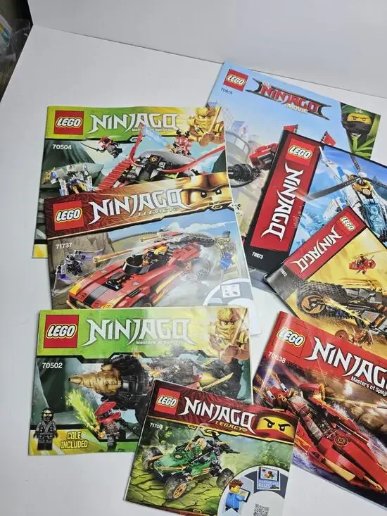 LEGO Ninjago Lot Building Instructions