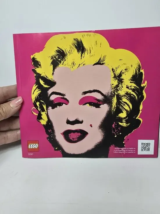 LEGO Art 31197 Andy Warhol's Marilyn Monroe INSTRUCTION MANUAL ONLY