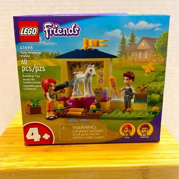 LEGO Friends Pony-Washing Stable 60 pcs‎ 41696 NEW