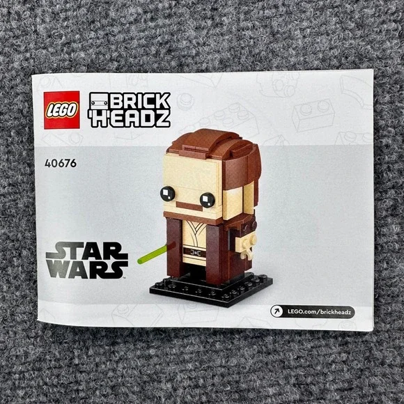 LEGO‎ 40676 Star Wars BrickHeadz Prequel Character 230 Qui-Gon Jinn - Retired