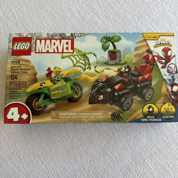 LEGO Marvel Spidey and His Amazing Friends Miles Spin Morales and Electro New