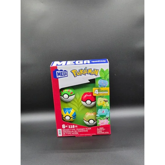 Pokemon Mega Grass Type Trainer Team‎