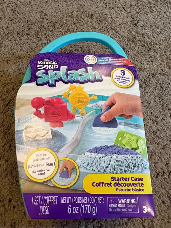 Kinetic sand Splash Starter set  - Blue