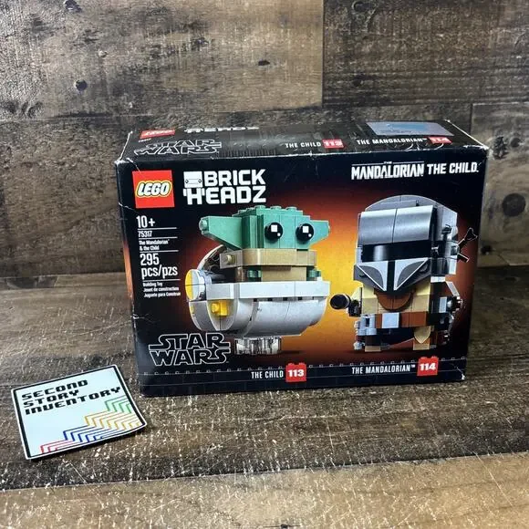 Lego Star Wars: Brick Headz The Mandalorian and the Child - Set 75317