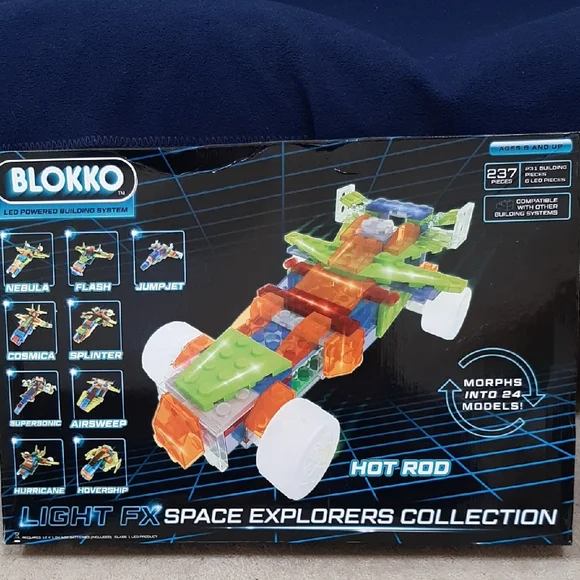 Blokko Light FX Space Explorers Collection -  Building Set