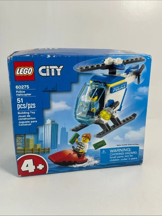 *BRAND NEW* Lego City Police Helicopter #60275 *RETIRED* 51pcs