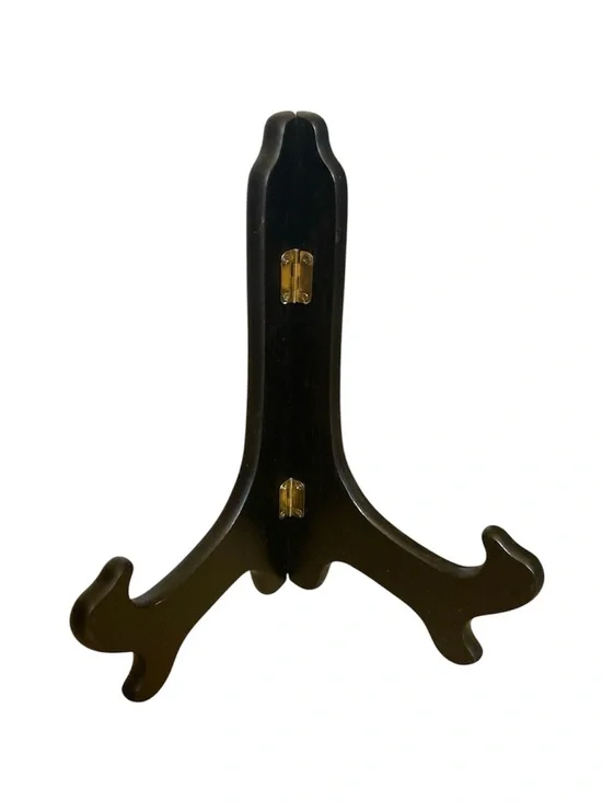 Black Wood Easel Stand