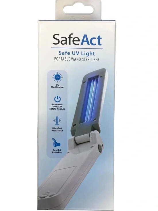 SafeAct Portable UV Light Sterilizer NIB