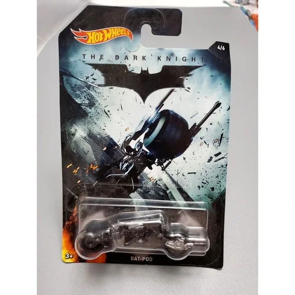 Mattel Hot‎ Wheels The Dark Knight 1:50 * J45 Batpod * BRAND NEW
