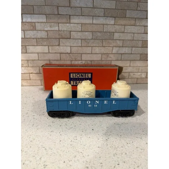 Lionel O‎ Scale 6112 Canister Car Air Activated Rare
