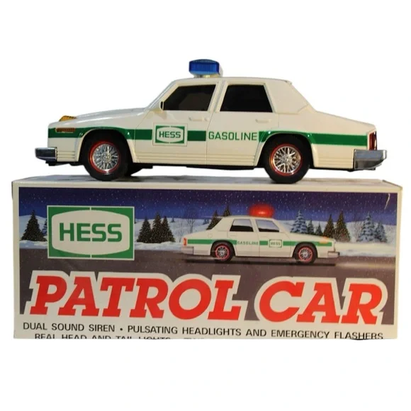 Vintage Hess 1993 Patrol Car collectible toy new in box