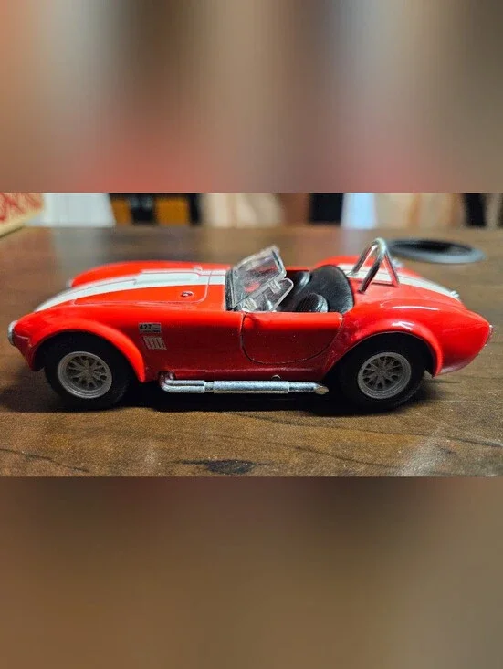 1965 Red With White Red Stripes Shelby Cobra 427 S/C