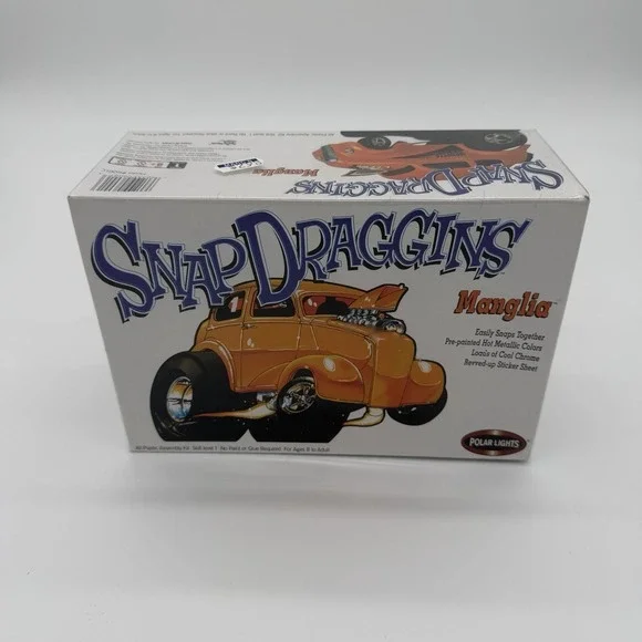Vintage Polar Lights Snap Draggins Manglia #6001C Sealed