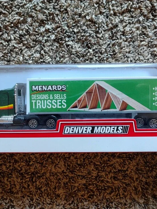 Denver Models Menards Design's and Sells Trusses Toy Truck