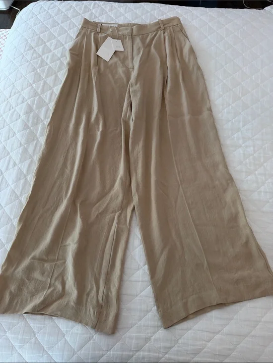 Zara Wide-Leg Linen