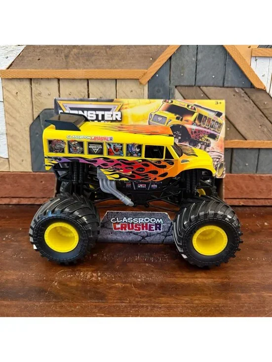 Spin Master Monster Jam Classroom Crusher 1:24 Scale Diecast Truck Series 28