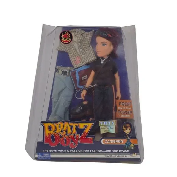 Bratz Boyz Cameron Fashion Doll Toy of the Year 2002 MGA Entertainment‎ VTG