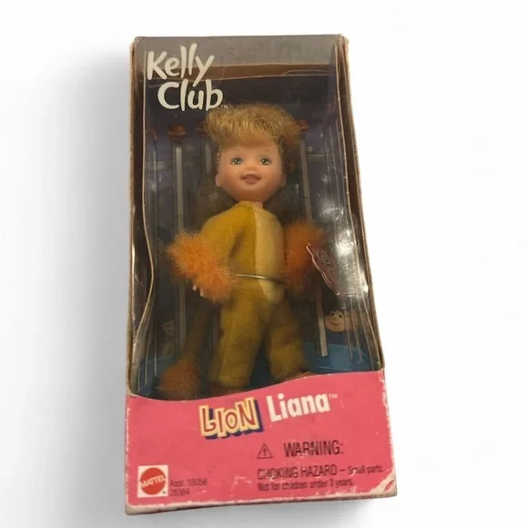 Mattel Kelly Club Lion Liana Doll 2000 - Yellow