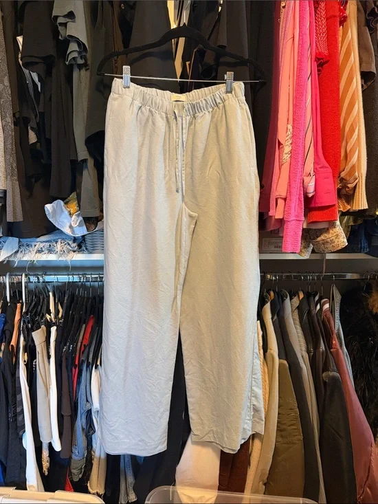 Wilfred Pale Blue Drawstring Jogger Pants