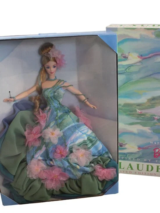 Claude Monet Water Lily Barbie Collectible Doll #17783 Vintage 1994 Limited Ed