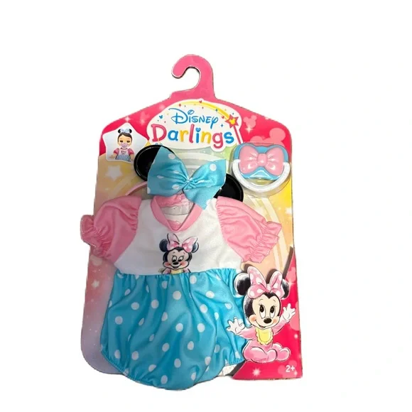 Disney Darlings Minnie Mouse Doll Outfit - Pink Blue NEW