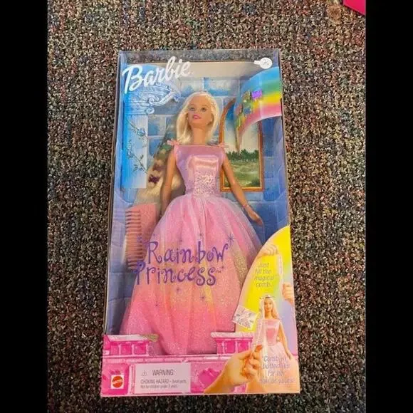 Rainbow‎ princess Barbie