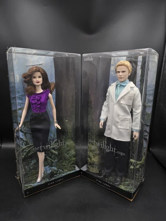 Barbie The Twilight Saga Dolls - Purple Top & White Coat