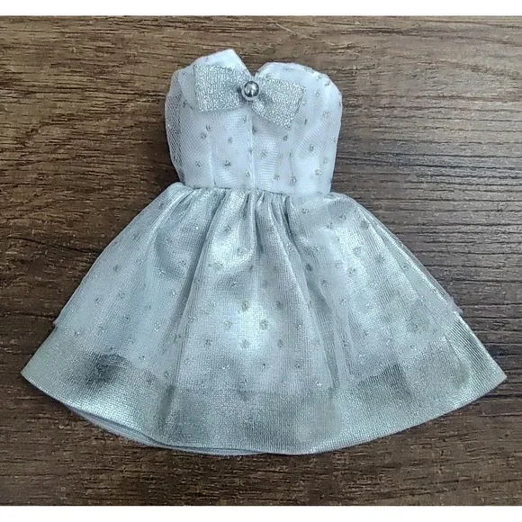 BARBIE DOLL SIZE VINTAGE FANCY DRESS Ball gown LOL OMG Clone Bratz Fashion Rare