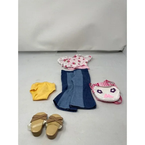 Outfit 2004 w/ Shoes Purse Jeans‎ Top AG Today Clothes
