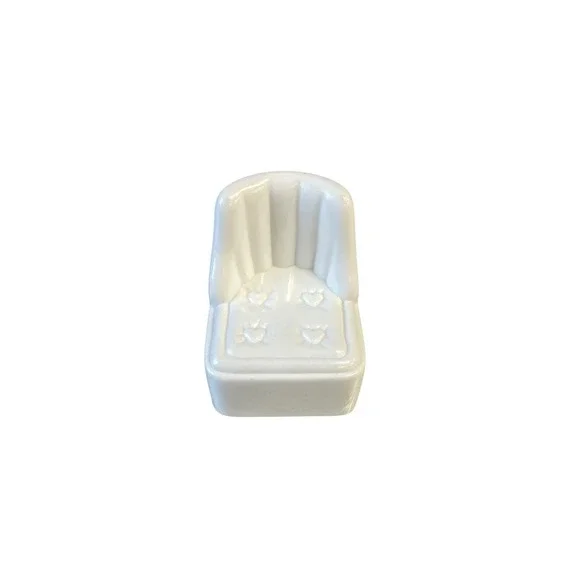 Fisher-Price Little People White Bathtub Dollhouse Furniture‎ Piece