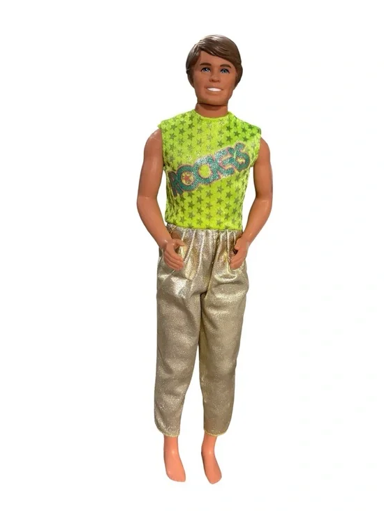 Vintage 1986 Barbie & The Rockers Derek Fashion Doll