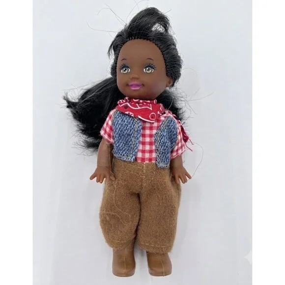 Vintage Mattel Kelly Club Deidre Doll African American Cowgirl Outfit
