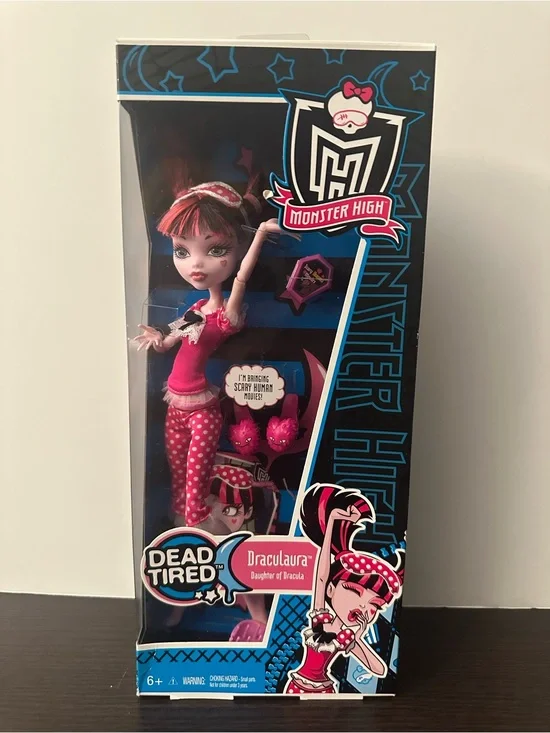 Monster High Draculaura Dead Tired Doll 2010- RARE-New in Box - Please Read!