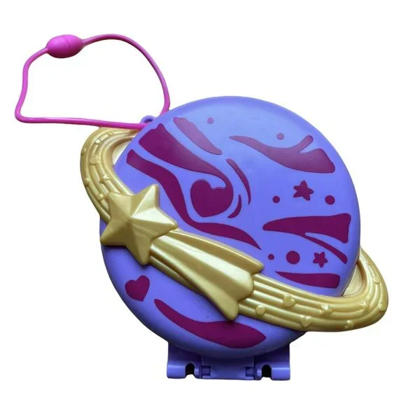 Mattel Polly Pocket‎ Compact Saturn Saturn Space Explorer 2019 Incomplete
