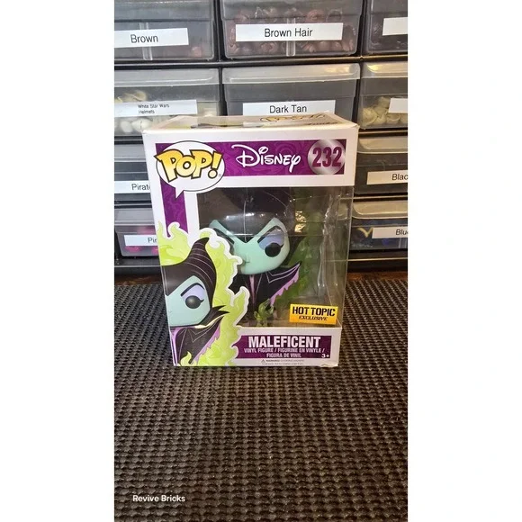 Funko Pop!: Disney: Maleficent #232 (Hot Topic Exclusive) Brand New‎ Great Cond.