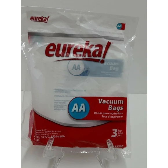 New Eureka AA Premium Vacuum Dust Bags 58236C | 3 Pack