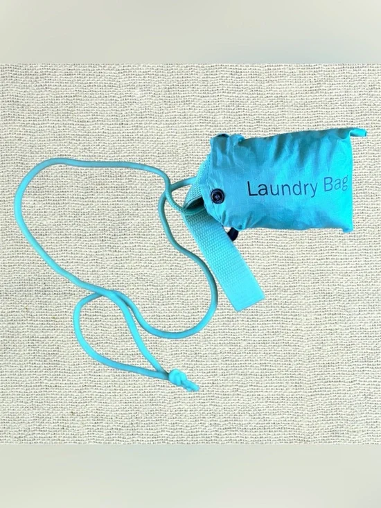 NEW Foldable Travel Laundry Bag Compact Drawstring Hamper