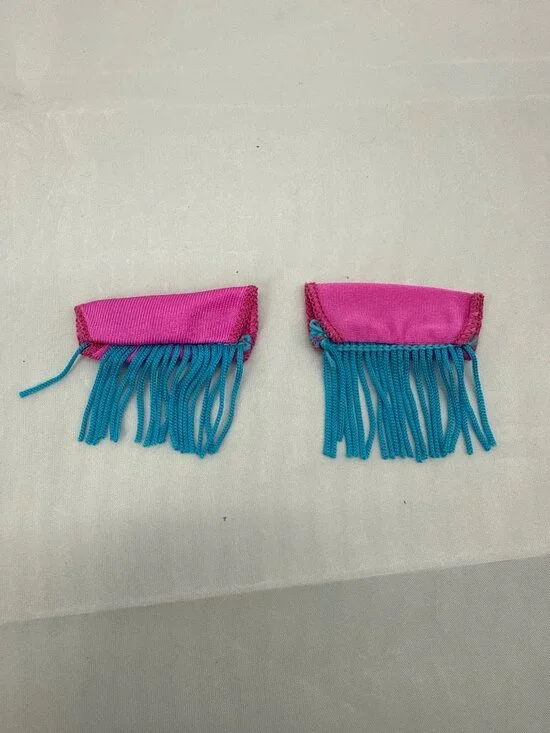 1989 Barbie Western Fun Sun Runner Horse Fringe Leg Warmers Accessory