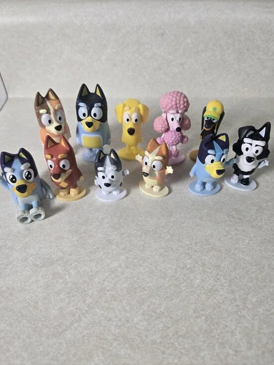 Bluey Characters Bundle 11 Pieces